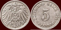 5 Pfennig GERMANY - DEUTSCHES REICH - WILHELM II, 1888-1918 - 1906 D, München -