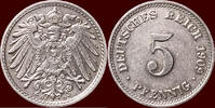 5 Pfennig GERMANY - DEUTSCHES REICH - WILHELM II, 1888-1918 - 1909 D, München -
