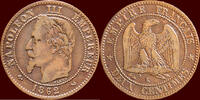 2 Centimes FRANCE - SECOND EMPIRE - NAPOLEON III, 1852-1870 - 1862 K, Bordeaux -