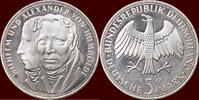 5 Mark GERMANY - BRD - 1967 F, Stuttgart “von Humboldt” -