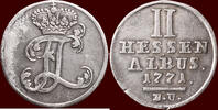 2 Albus GERMANY - HESSEN-KASSEL, KURFÜRSTENTUM - FRIEDRICH II, 1760-1785 - U -