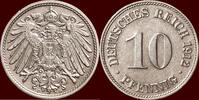 10 Pfennig GERMANY - DEUTSCHES REICH - WILHELM II, 1888-1918 - 1912 D, München -