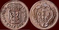 Gelderland Duit NOORDELIJKE NEDERLANDEN (NETHERLANDS) - REPUBLIEK, 1581-1795 - GELDERLAND - 1759, Harderwijk -