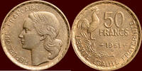 50 Francs FRANCE - FOURTH REPUBLIC, 1947-1959 - 1951 B, Beaumont (Le Roger) -