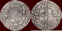 1/20 Philipsdaalder ZUIDELIJKE NEDERLANDEN (SOUTHERN NETHERLANDS) - GRAAFSCHAP VLAANDEREN - PHILIPS II, 1555-1598 - 1572, Brugge -
