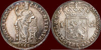 Gelderland Gulden NOORDELIJKE NEDERLANDEN (NETHERLANDS) - REPUBLIEK, 1581-1795 - GELDERLAND - 1763, Harderwijk -
