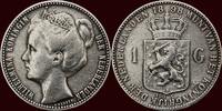 Koninkrijk der Nederlanden 1 Gulden NEDERLAND (NETHERLANDS, KINGDOM) - WILHELMINA, 1890-1948 - -