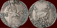 Holland Zilveren dukaat NOORDELIJKE NEDERLANDEN (NETHERLANDS) - REPUBLIEK, 1581-1795 - HOLLAND - 1664, Dordrecht -