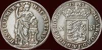 Holland NOORDELIJKE NEDERLANDEN (NETHERLANDS) - REPUBLIEK, 1581-1795 - HOLLAND - X Stuivers 1761, Dordrecht -