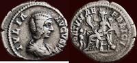 Roman Empire JULIA DOMNA, wife of Septimius Severus and mother of Caracalla -  Rome AR Denarius (210) vf-