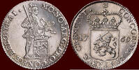 Utrecht Zilveren dukaat NOORDELIJKE NEDERLANDEN (NETHERLANDS) - REPUBLIEK, 1581-1795 - UTRECHT - ½ 1769, Utrecht -