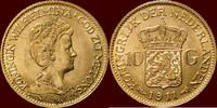 Koninkrijk der Nederlanden 10 Gulden NEDERLAND (NETHERLANDS, KINGDOM) - WILHELMINA, 1890-1948 - -