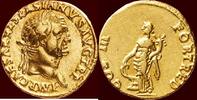 Roman Empire AV Aureus VESPASIANUS (VESPASIAN), 69-79 - Lugdunum -