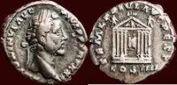 Roman Empire AR Denarius ANTONINUS PIUS, 138-161 - Rome -