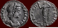 Roman Empire Follis GALERIA VALERIA, wife of Galerius Maximianus - BI Heraklea (308-309) -