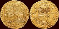 ZUIDELIJKE NEDERLANDEN (SOUTHERN NETHERLANDS) - GRAAFSCHAP VLAANDEREN - ALBRECHT & ISABELLA, 1598-1621 - Dubbele gouden souverei -
