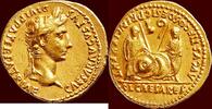 Roman Empire AV Aureus (2-1 BC) AUGUSTUS, 27 BC-14 AD - Lugdunum xf-