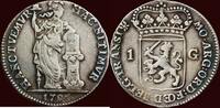 Overijssel Gulden NOORDELIJKE NEDERLANDEN (NETHERLANDS) - BATAAFSE REPUBLIEK, 1795-1806 - OVERIJSSEL - 1796, Kampen -