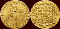 Utrecht Gouden dukaat NOORDELIJKE NEDERLANDEN (NETHERLANDS) - BATAAFSE REPUBLIEK, 1795-1806 - UTRECHT - 1804, Utrecht -