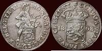 Utrecht Zilveren dukaat NOORDELIJKE NEDERLANDEN (NETHERLANDS) - BATAAFSE REPUBLIEK, 1795-1806 - UTRECHT - 1803, Utrecht -