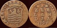 Zeeland Duit NOORDELIJKE NEDERLANDEN (NETHERLANDS) - BATAAFSE REPUBLIEK, 1795-1806 - ZEELAND - 1797, Middelburg -