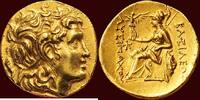 AV Stater (ca. 297-281 BC) KINGDOM OF THRACE - LYSIMACHOS, 305-281 BC - BITHYNIA - Kalchedon xf / xf