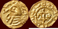 Tremissis NOORDELIJKE NEDERLANDEN (NETHERLANDS) - PSEUDO MEROVINGISCHE MUNTSLAG - FRISIA - Gouden (triens), circa 625-645 -