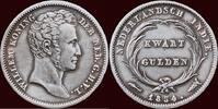 ¼ Gulden NEDERLAND (NETHERLANDS, KINGDOM) - NEDERLANDS OOST-INDIË (DUTCH EAST INDIES) - WILLEM I, 1815-1840 - 1834, Utrecht -