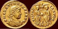 Roman Empire AV Solidus GRATIANUS (GRATIAN), 367-383 - Treverorum -