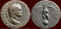Roman Empire AE As VESPASIANUS (VESPASIAN), 69-79 AD - Lugdunum -
