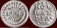 Holland Bezemstuiver NOORDELIJKE NEDERLANDEN (NETHERLANDS) - REPUBLIEK, 1581-1795 - HOLLAND - 1738, Dordrecht -