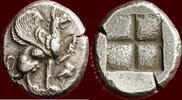 AR Stater IONIA, TEOS - circa 478 - 449 BC -
