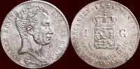 1 Gulden NEDERLAND (NETHERLANDS, KINGDOM) - NEDERLANDS OOST-INDIË (DUTCH EAST INDIES) - WILLEM I, 1815-1840 - 1821, Utrecht -