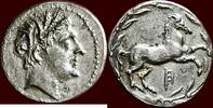 drachm CARTHAGINIAN EMPIRE - SICILY, AKRAGAS - TIME OF HANNIBAL BARKAS, Cartheginian leader and general - Hemishekel or circa 213-210 -