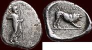 AR Tetradrachm SATRAPS OF CARIA - HEKATOMNOS, 395-377 BC - Mylasa, circa 380 BC -