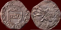 ITALY - NAPLES - ROYAL REPUBLIC OF NAPLES, 1647-1648 - Pubblica or 3 Tornesi GAC-Z -