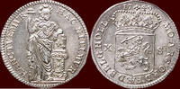 Holland NOORDELIJKE NEDERLANDEN (NETHERLANDS) - REPUBLIEK, 1581-1795 - HOLLAND – X Stuivers 1749, Dordrecht -