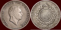 Doppelgulden GERMANY - WÜRTEMBERG, KÖNIGREICH - WILHELM I, 1816-1864 - w, Stuttgart -