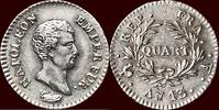 ¼ Franc FRANCE - FIRST EMPIRE - NAPOLEON I, 1804-1814 - AN 13 A (1804/1805), Paris -