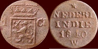  1 Cents 1840 W NEDERLAND (NETHERLANDS, KINGDOM) - NEDERLANDS OOST-INDIË... 60.69 £  +  21.67 £ shipping
