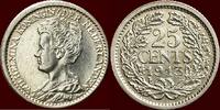Koninkrijk der Nederlanden 25 Cents 1913 NEDERLAND (NETHERLANDS, KINGDOM... 195.06 £  +  21.67 £ shipping