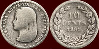 Koninkrijk der Nederlanden NEDERLAND (NETHERLANDS, KINGDOM) - WILHELMINA, 1890-1948 - 10 Cents 1892 