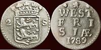 West-Friesland Dubbele wapenstuiver 1789/88 NOORDELIJKE NEDERLANDEN (NET... 43.35 £  +  21.67 £ shipping