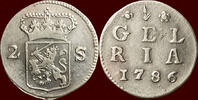 Gelderland Dubbele wapenstuiver 1786 NOORDELIJKE NEDERLANDEN (NETHERLAND... 30.34 £  +  21.67 £ shipping
