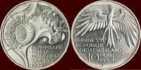  10 Mark 1972 D GERMANY - BRD -  1972 D, München “OLYMPIADE MÜNCHEN 1972... 9.10 £  +  21.67 £ shipping