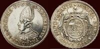 Daalder ZUIDELIJKE NEDERLANDEN (SOUTHERN NETHERLANDS) - PRINSBISDOM LUIK (LIÈGE) - SEDE VACANTE,1763 - of patagon 1763, Luik -