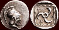 Münzen AR 1/6 Stater LYCIAN DYNASTS - WEKHSSERE I, CIRCA 440-430 BC -  or diobol, uncertain mint (maybe Patara) GEM UNC