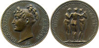NAPOLEON UND SEINE ZEIT Bronzemedaille 1808 Münzbesuch der Fürstin Pauli... 238.41 £  +  13.00 £ shipping