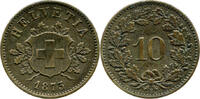 Schweiz 10 Rappen 1873 Eidgenossenschaft ss-vz 32.08 £  +  6.50 £ shipping