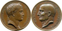 NAPOLEON UND SEINE ZEIT Bronzemedaille o.J. (1807) Napoleon I. / Aufenha... 160.39 £  +  13.00 £ shipping